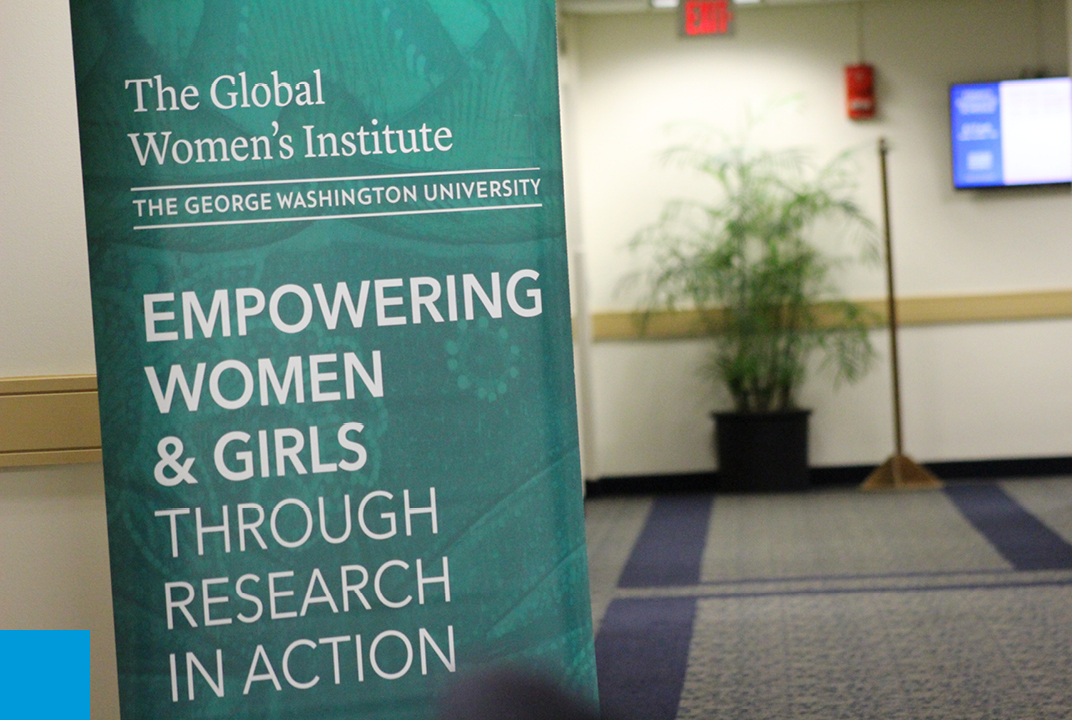 GWI Banner- Empowering women and girls through Research in action
