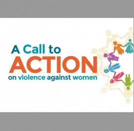 Guide cover: A Call to Action on Violence Against Women