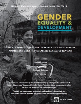 Report Cover: Gender Equality and Development (Photo: Girl on a bike)