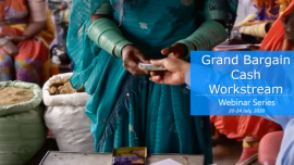 Grand Bargain Cash Worksteam powerpoint slide