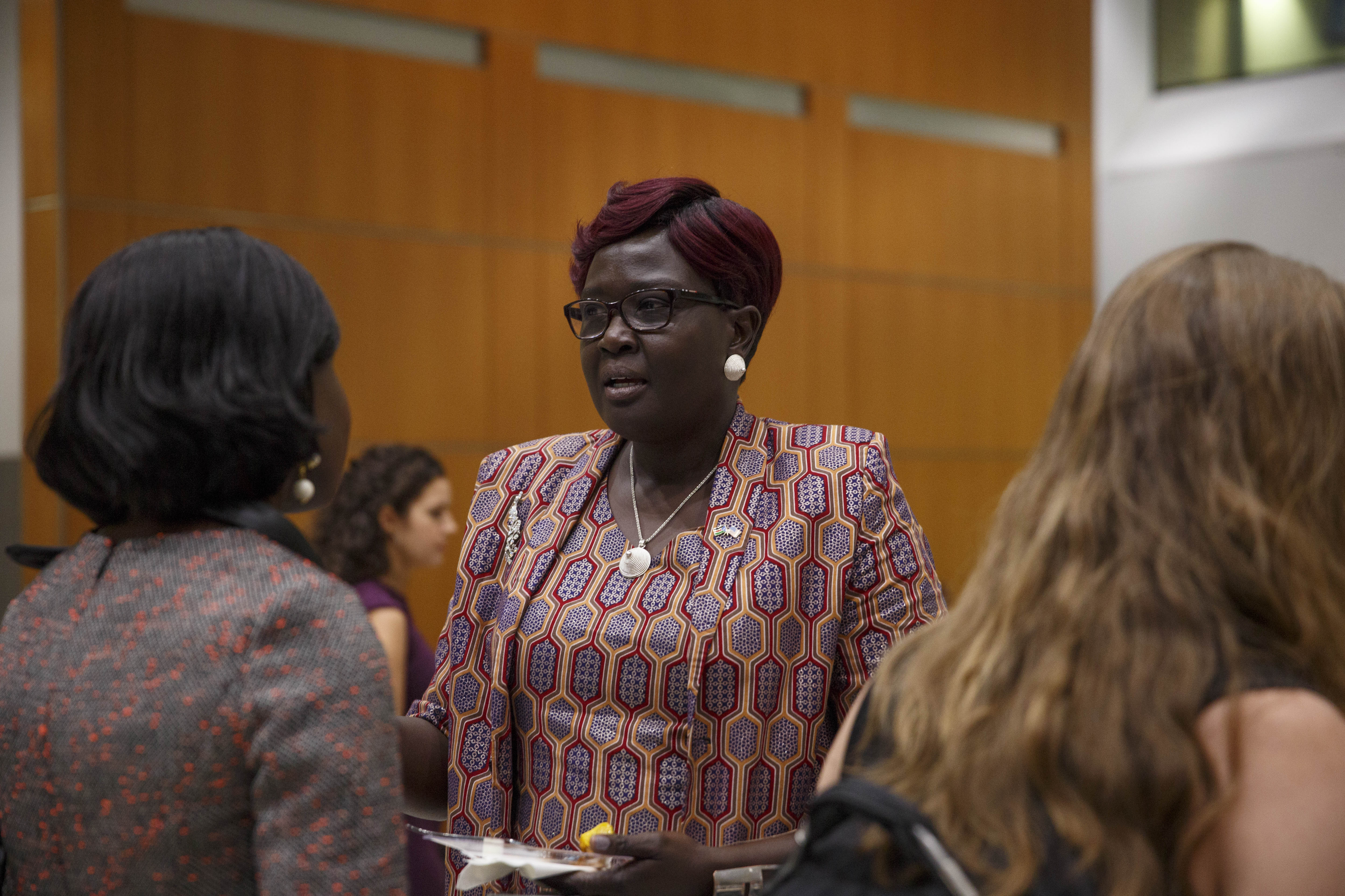 Scenes from the reception