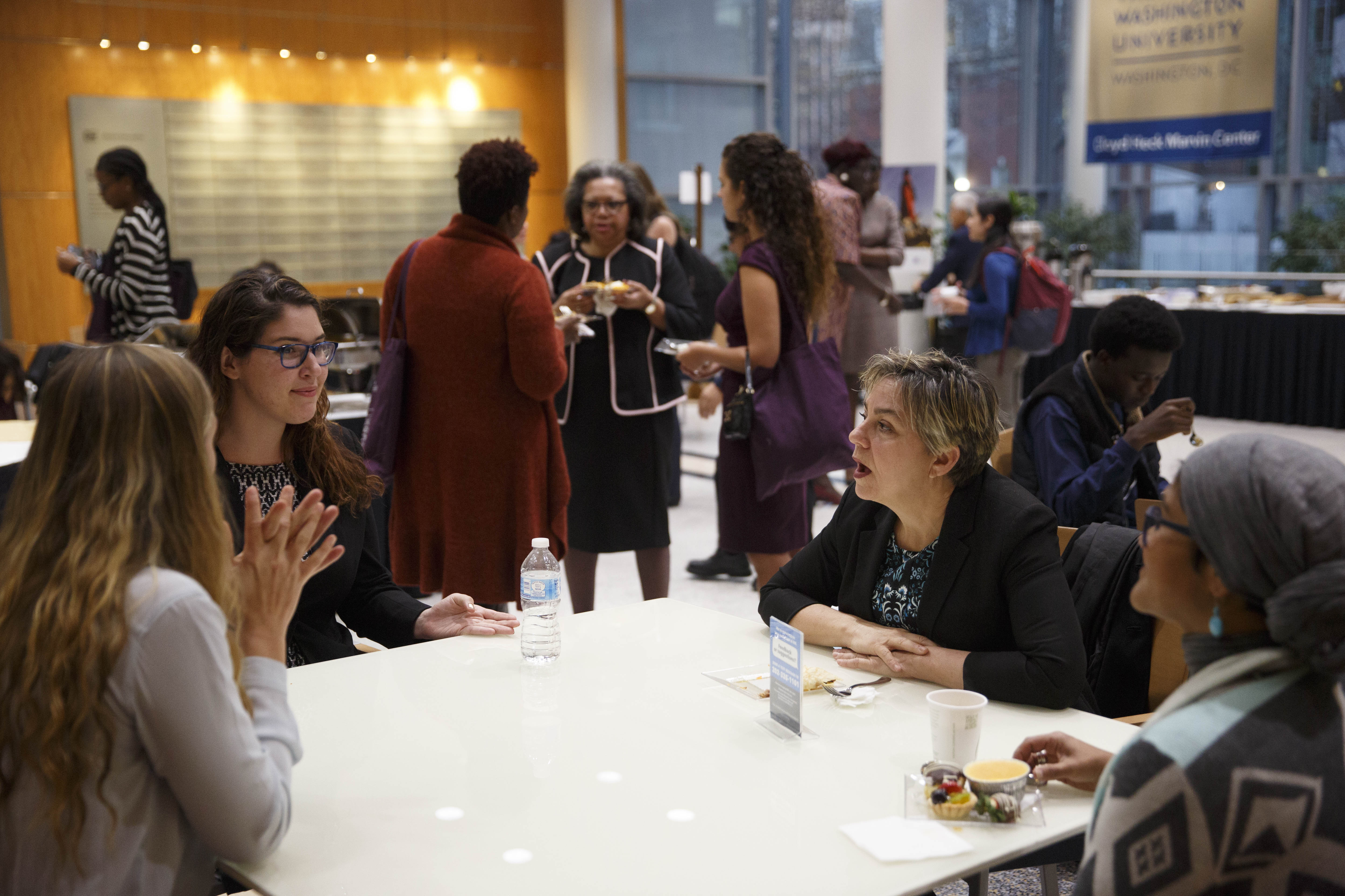 Scenes from the reception