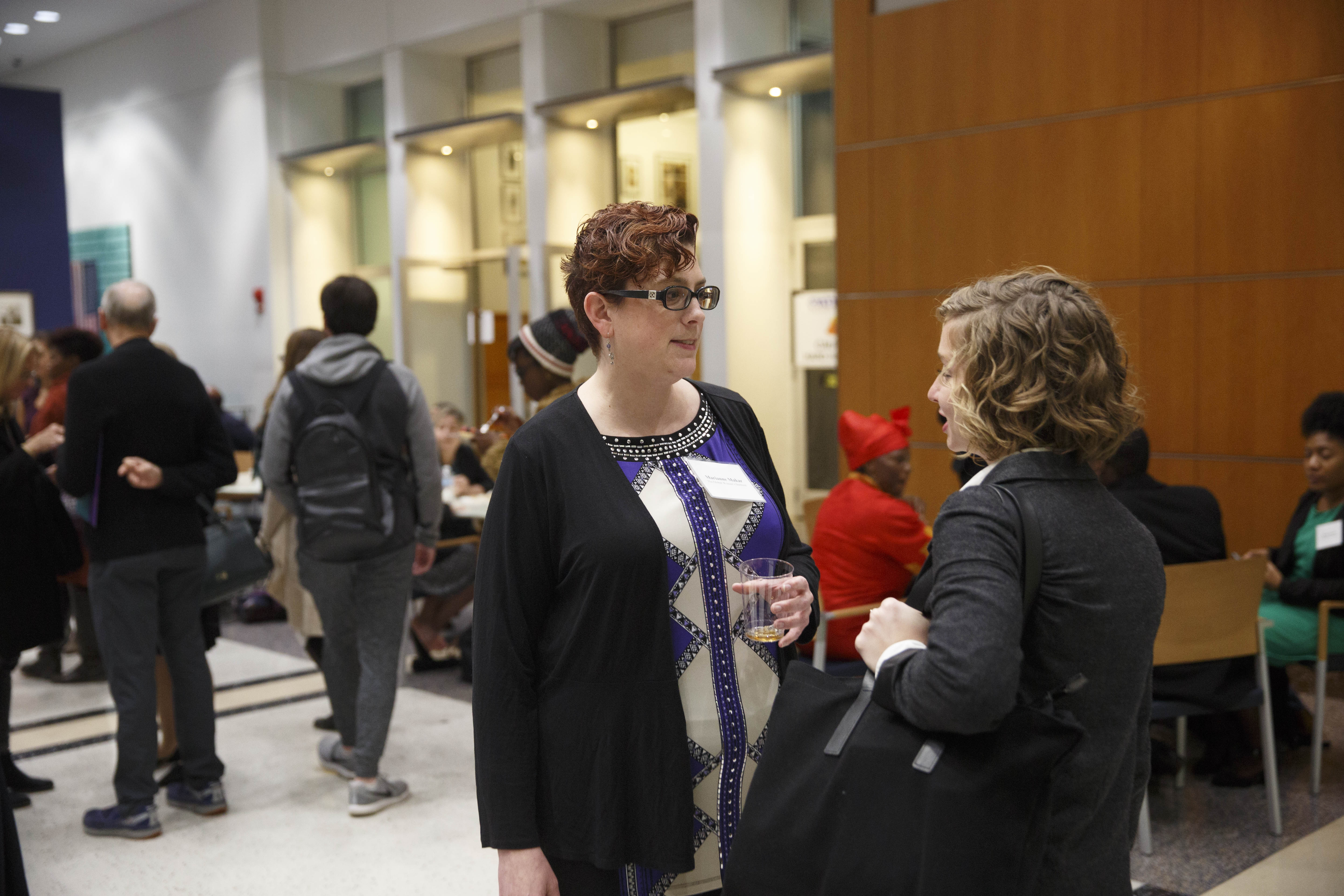 Scenes from the reception