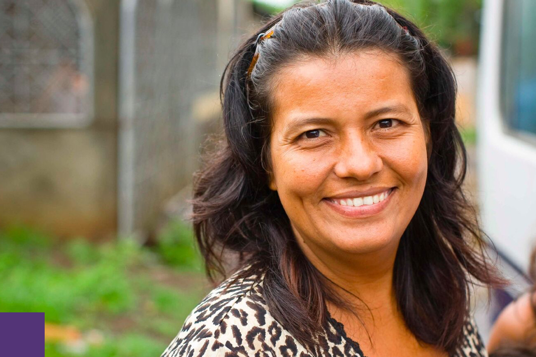 Nicaraguan woman smiling