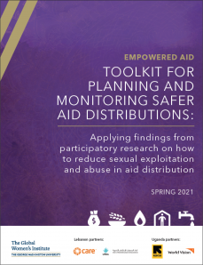 Empowered Aid Uganda: Food Distribution, Pilot 1: Summary of Point of Distribution Questionnaire Findings Cover