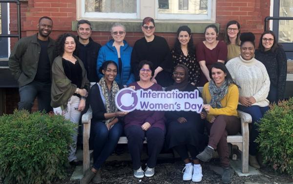 GWI Team with Believe Survivors Sign