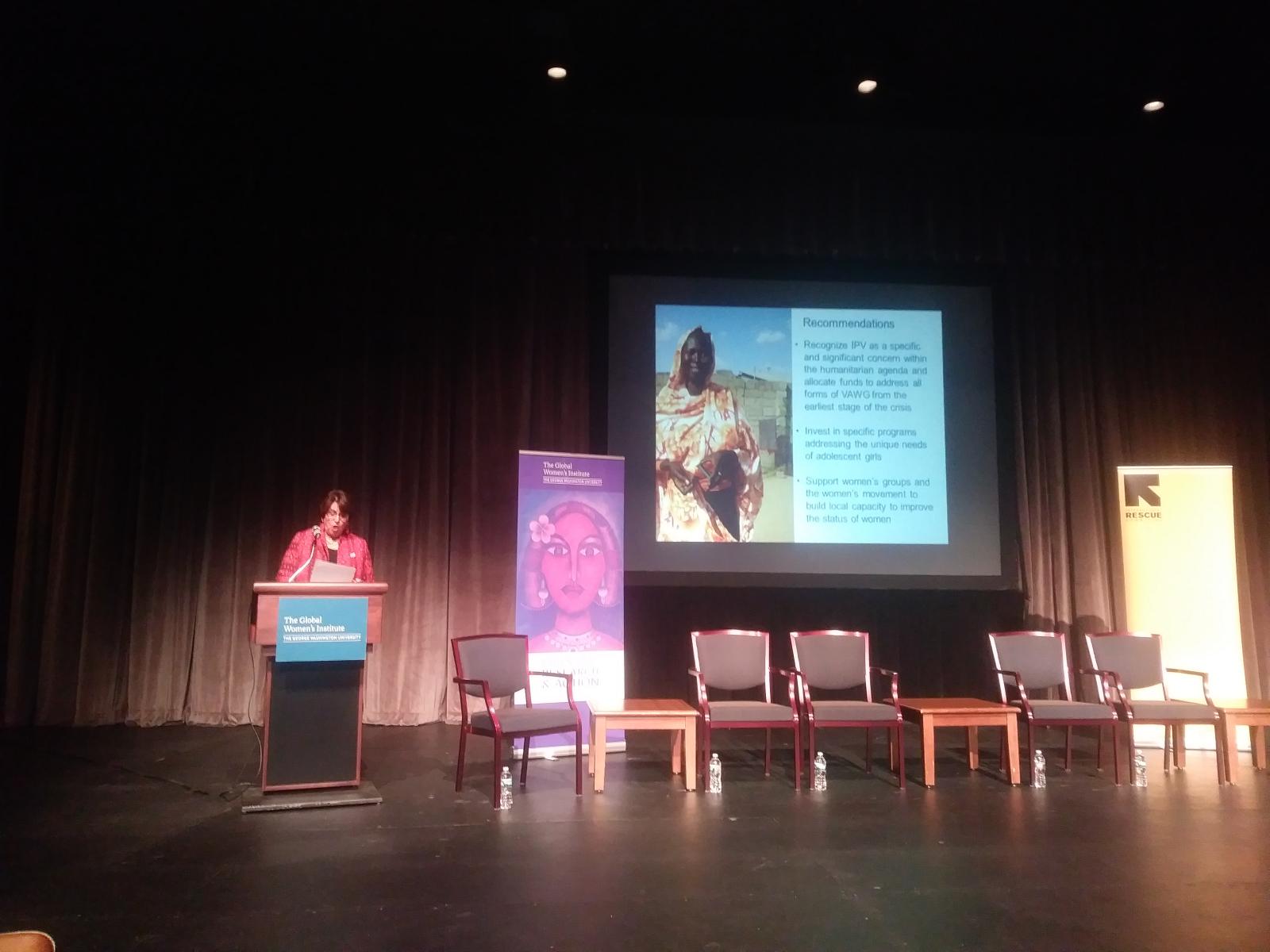 Mary Ellsberg presents